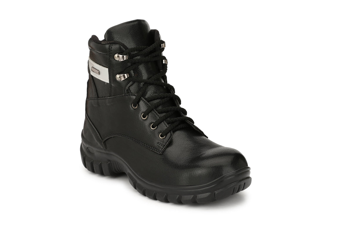 SSS Kavacha Pure Leather Steel Toe Safety Shoes S19 Airmix Sole with