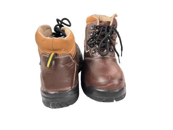 Kavacha Pure Leather Steel Toe Safety Shoe S120 PU Sole (Sale@349)