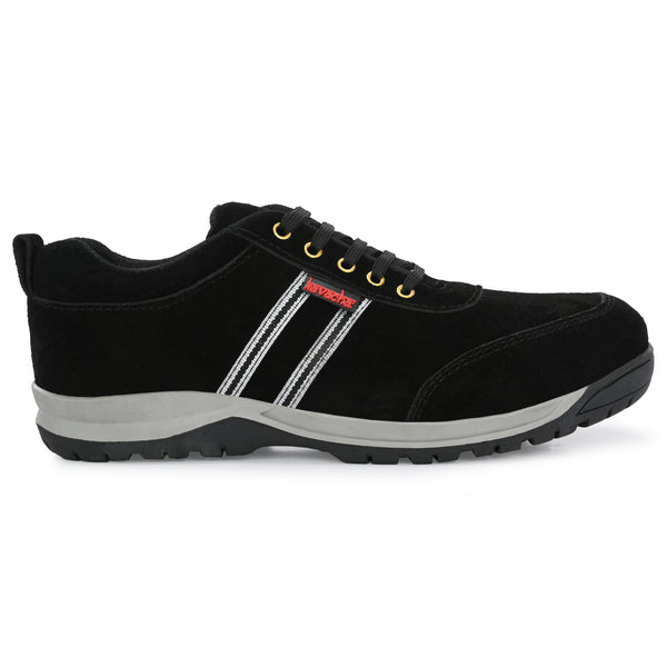 Kavacha Steel Toe Safety Shoe S207 with Suede Leather Upper and Foam Comfort & TPR Sole
