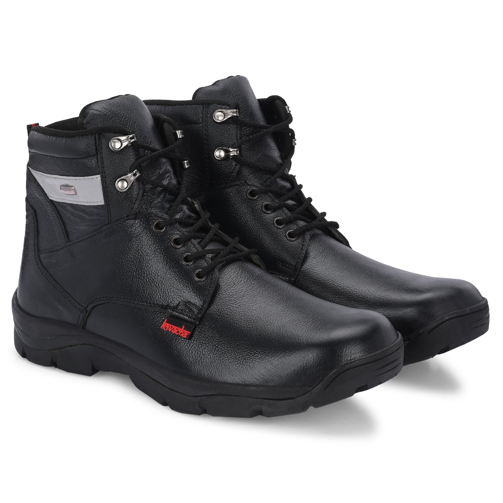 Kavacha Steel Toe Safety Shoe S219 with Pure Leather Upper and