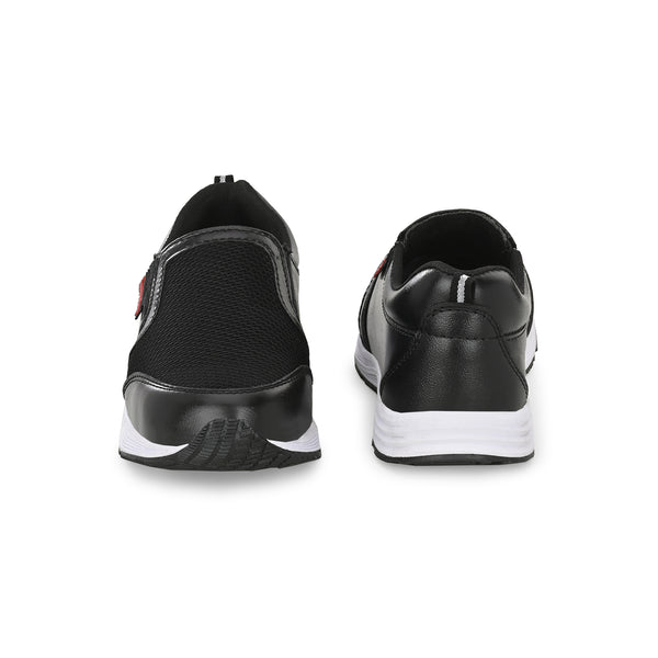 Kavacha Pure Leather Mesh Steel Toe Women's/ Ladies Safety Shoe S127 (Black)