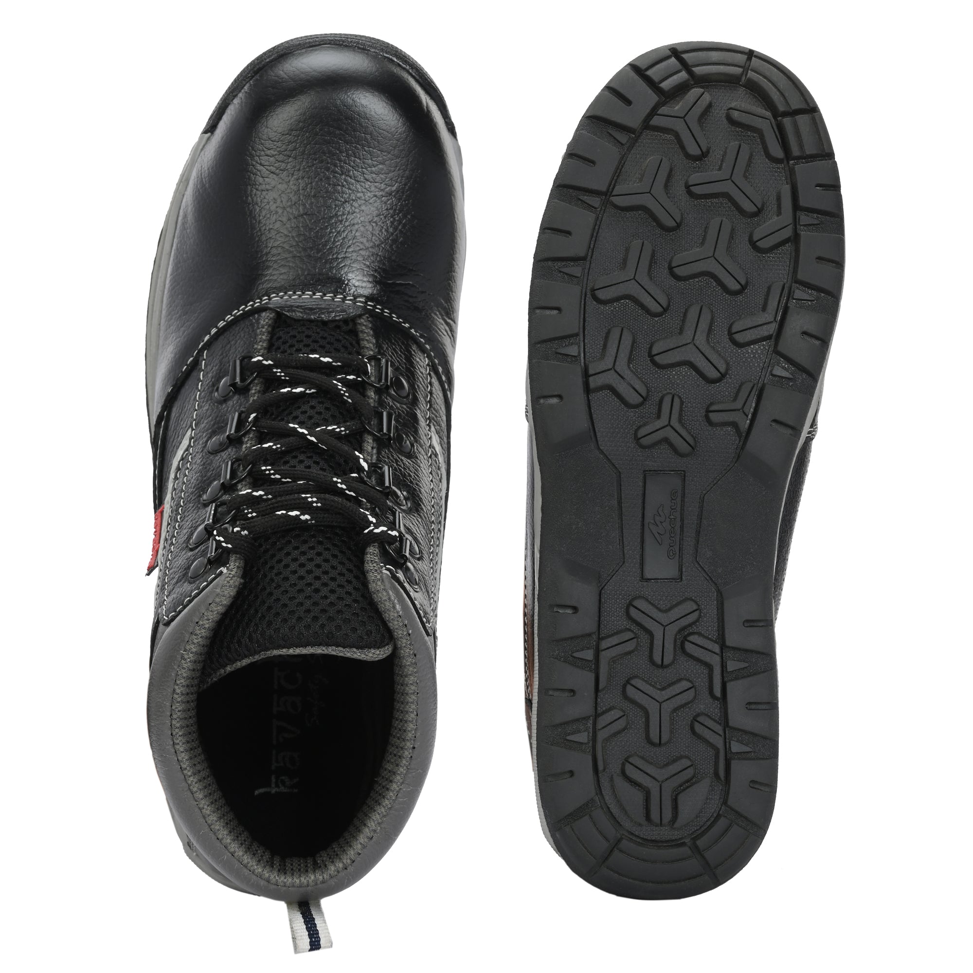 Kavacha Steel Toe Safety Shoe S221 with Pure Leather Upper and