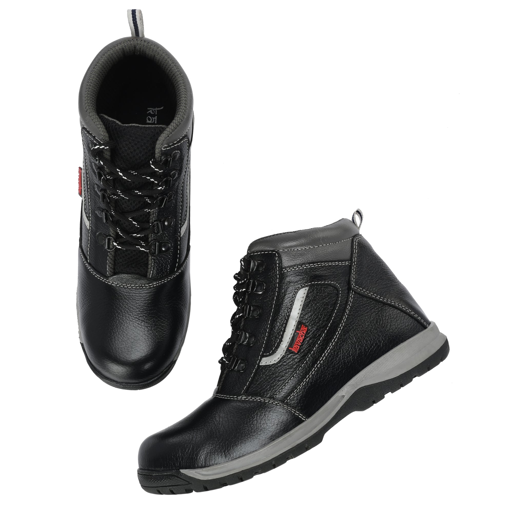 Kavacha Steel Toe Safety Shoe S221 with Pure Leather Upper and