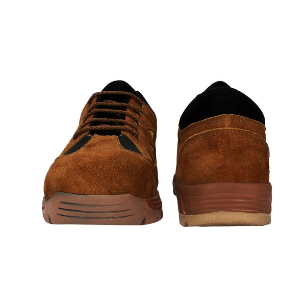 See And Wear Suede Leather Steel Toe Safety Shoe SW175 With Airmix Sole (Sale@349)