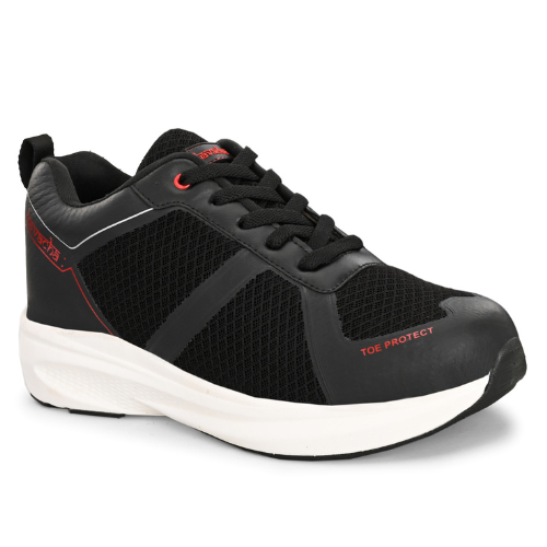 Kavacha Steel Toe Safety Shoe Air S250 with Mesh Upper and Phylon Rubber sole and Super soft EVA insocks