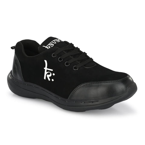 Kavacha Suede Leather Steel Toe Women's/ Ladies Safety Shoe S124 (Black)
