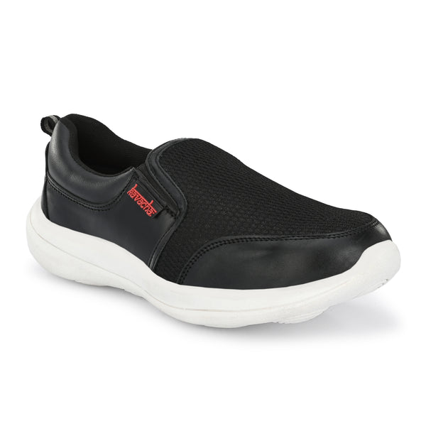 Kavacha Pure Leather Mesh Steel Toe Women's/ Ladies Safety Shoe S125 (Black)