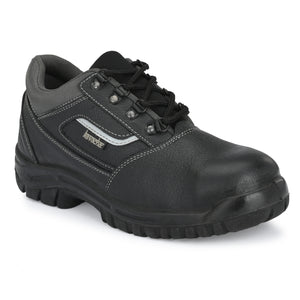 Kavacha Pure Leather Steel Toe Safety Shoe S123 PU Sole (Sale@349)