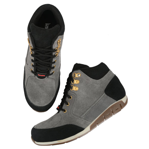 Kavacha S83 (Tpr Sole) Steel Toe Nubuck Leather Safety Shoe