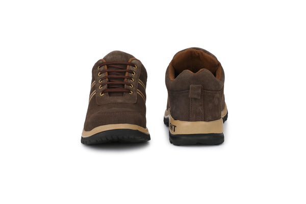 Kavacha Suede Leather Steel Toe Safety Shoe ,Hertz -03