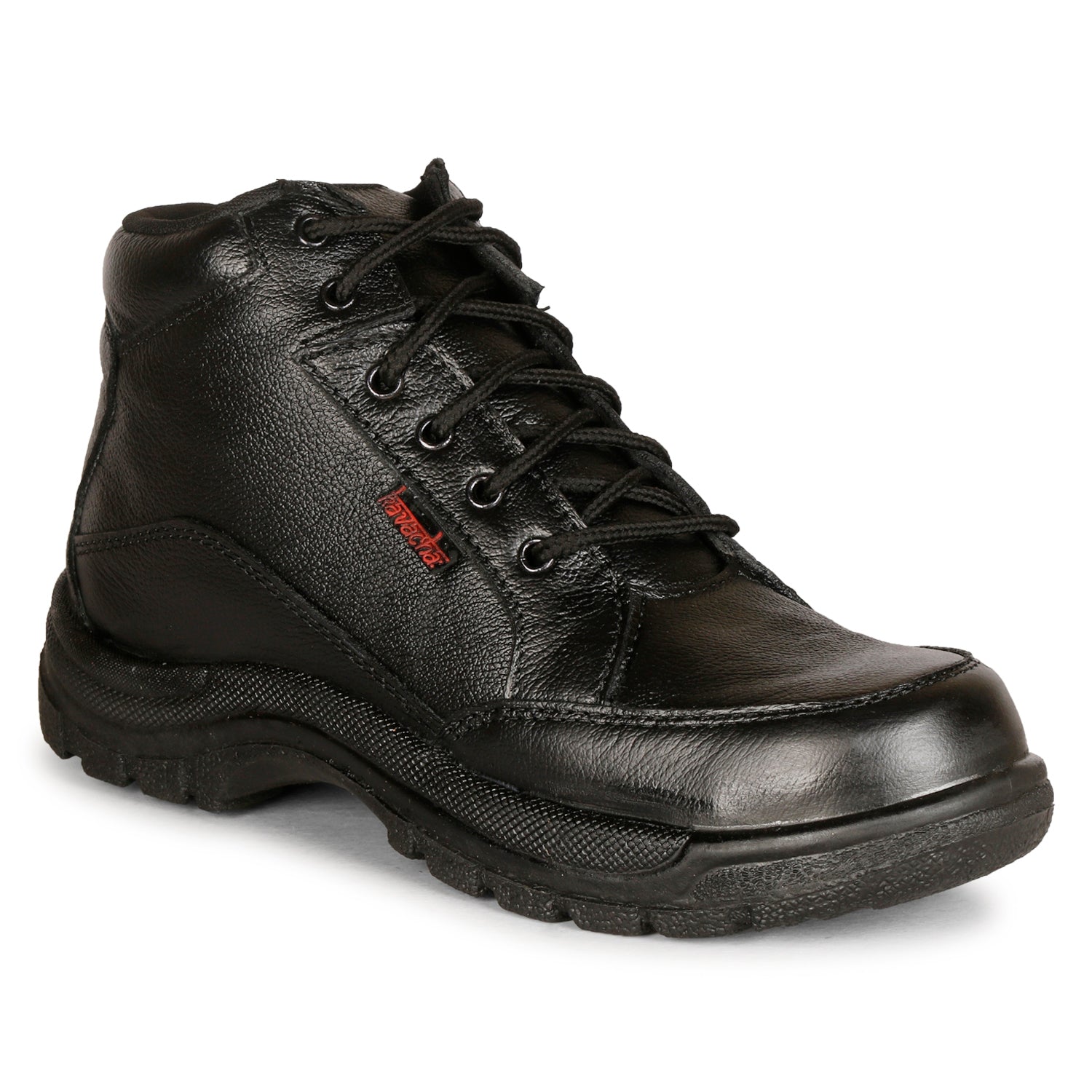 Kavacha Leather Steel Toe Safety Shoe S 50 PVC sole (Sale@349)
