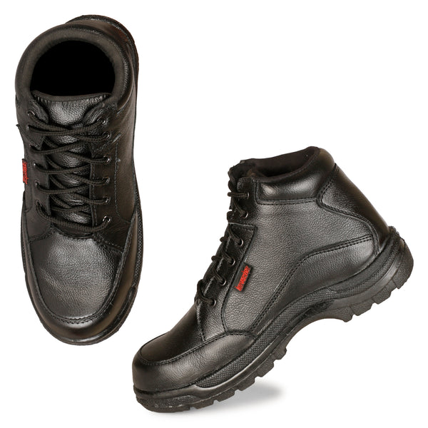 Kavacha Leather Steel Toe Safety Shoe S 50 PVC sole (Sale@349)