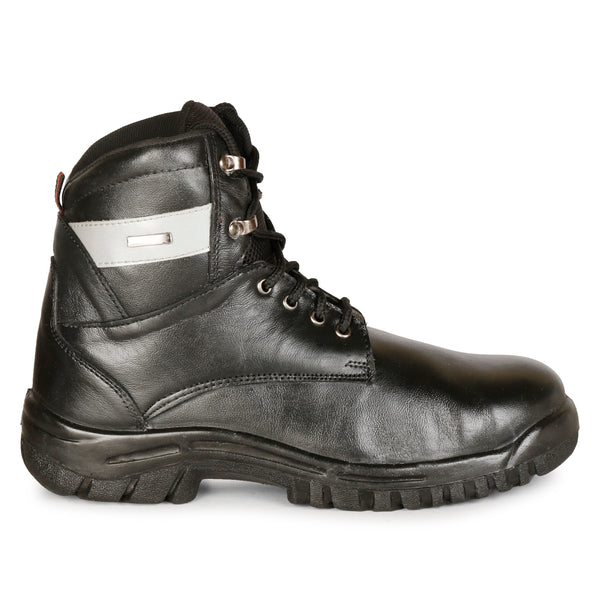 Kavacha Pure Leather Steel Toe Safety Shoe S19 PU Sole (Sale@349)