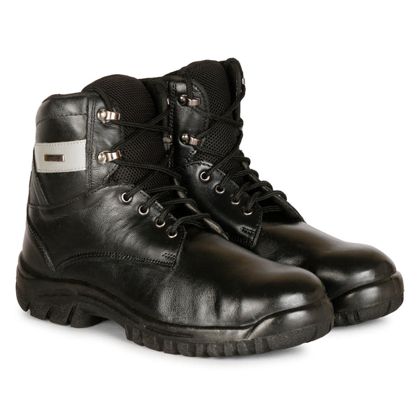 Kavacha Pure Leather Steel Toe Safety Shoe S19 PU Sole (Sale@349)