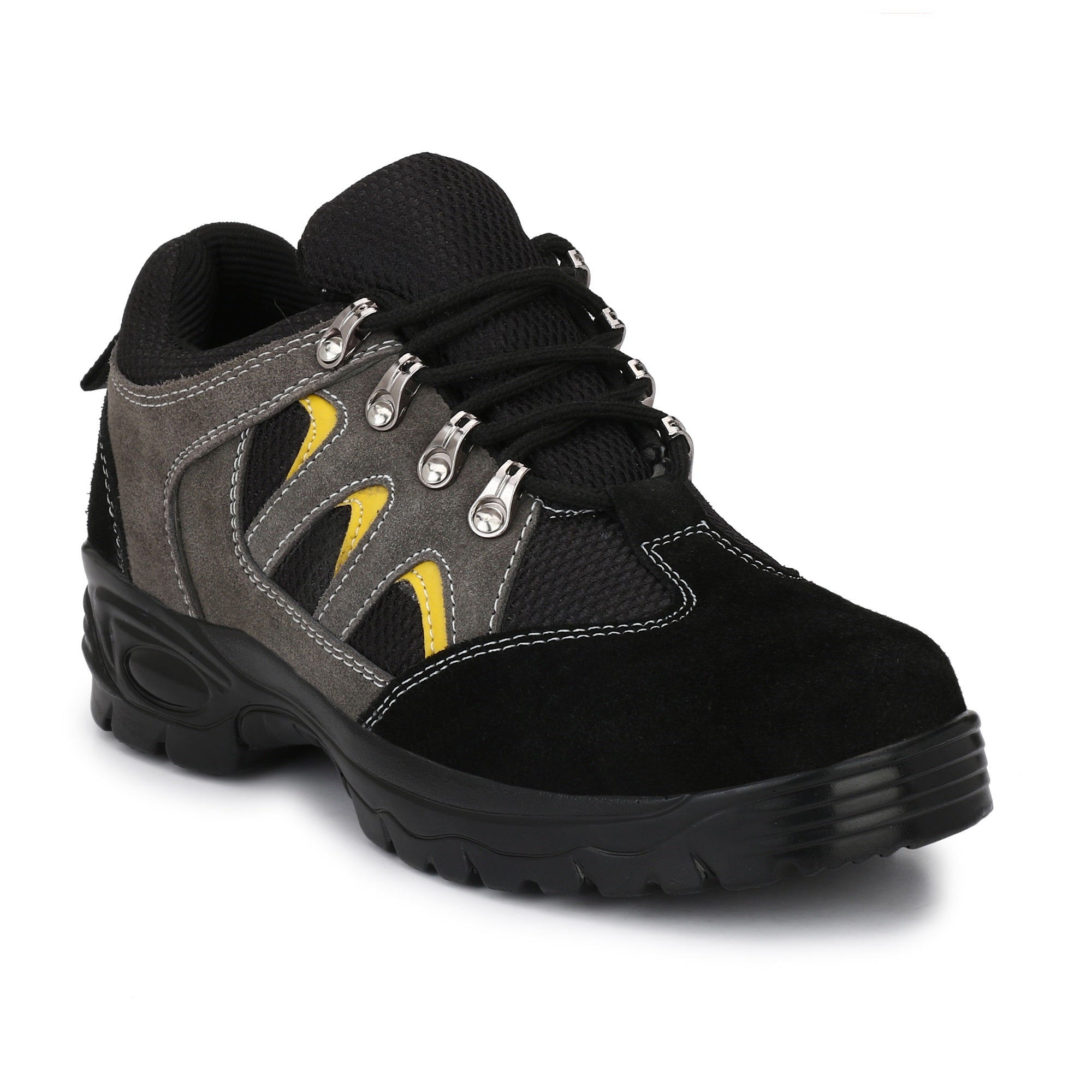 Kavacha Leather Steel Toe Safety Shoe 503 PVC sole (Sale@349)